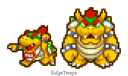 Bowser and Jr. - MLSS [Revamped]