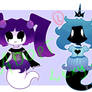 Adoptables CLOSED ghost demon set price