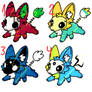 Adoptables 25 points each OPEN 4/4