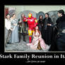 Stark Family Reunion in Italy