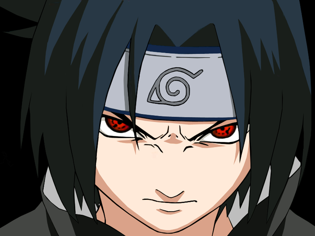 Sasuke Classico Colorido Sharingan By Admulielson- by ADMUlielson