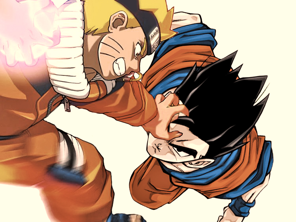 goku vs naruto - Desenho de gohan_br221 - Gartic