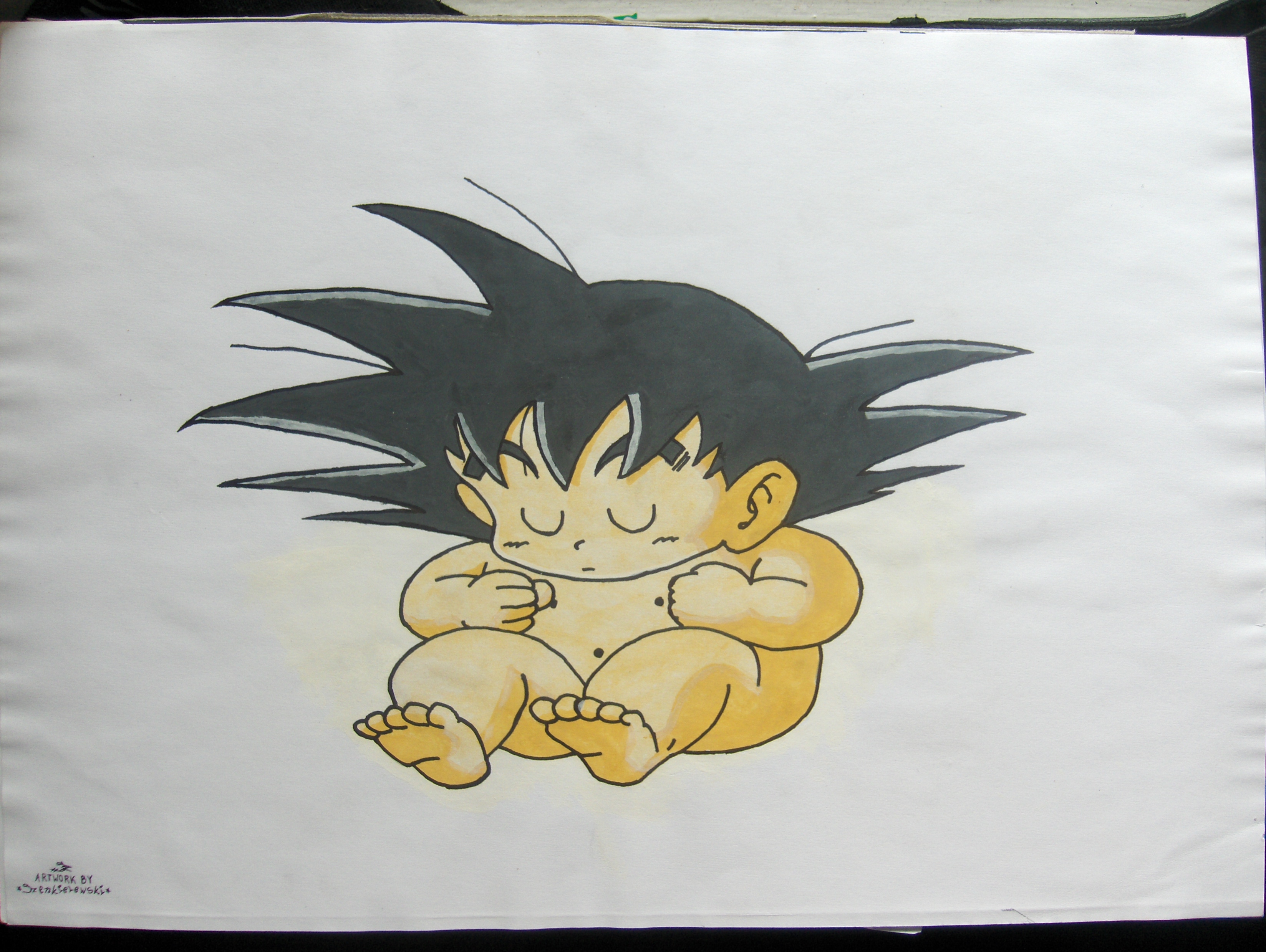 Son Goku Baby By Desz19 On Deviantart Son Goku Baby By Desz19 On Deviantart