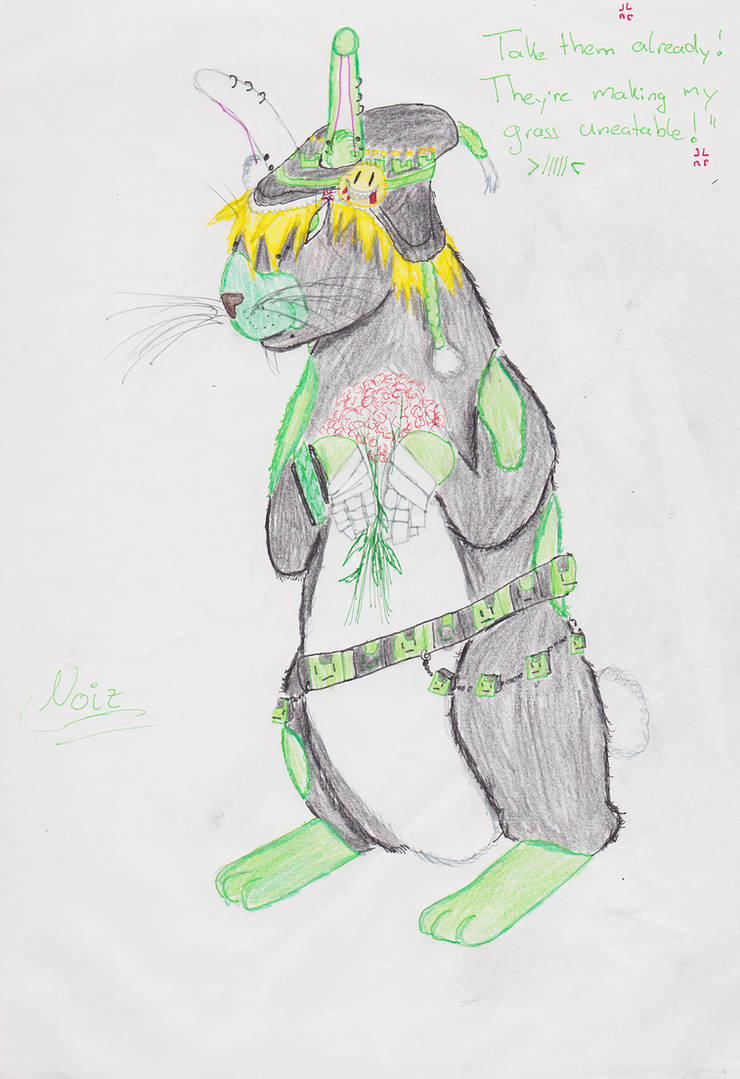 Noiz as a little Ruff Rabbit by SkyLion96 on DeviantArt