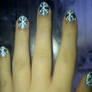 Jack Frost Nail Art (close-up)