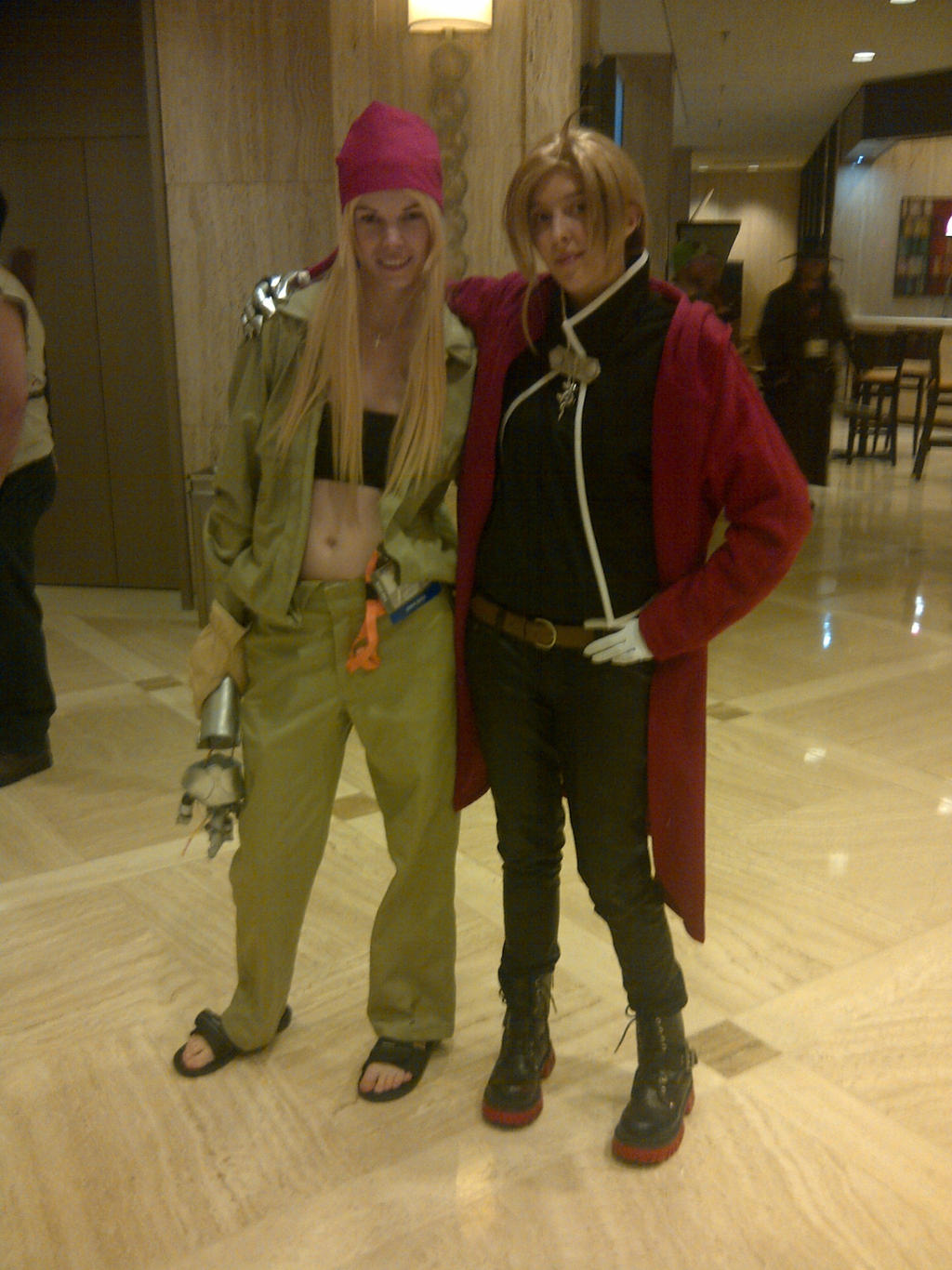 Edward Elric and Winry Rockbell