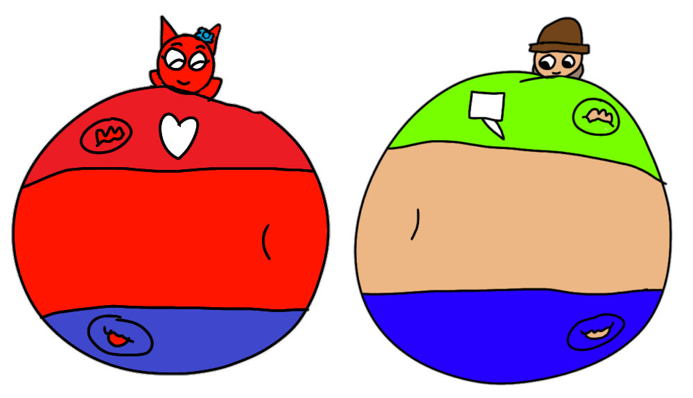 Ruby and Tunner inflation by Antonis50 on DeviantArt