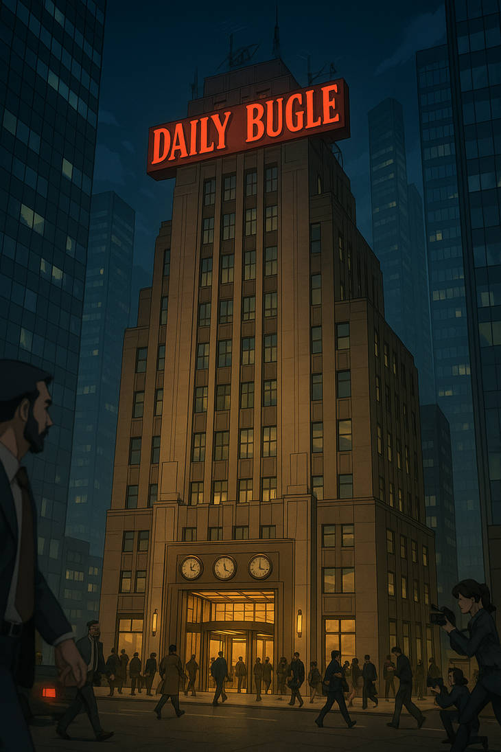 Daily Bugle Graphics Daily Bugle by Bagheera342 on DeviantArt
