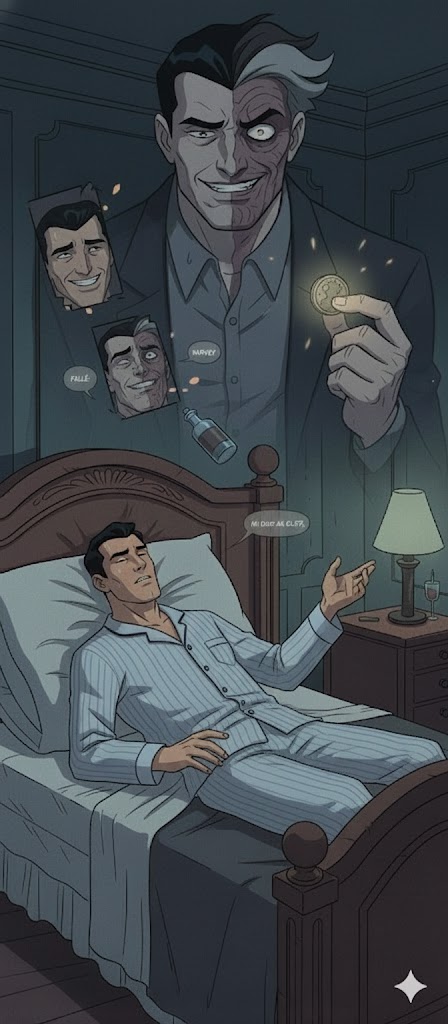 Two Face Insanity Villains's back stories: Two-Face, part 4: by Bagheera342 on DeviantArt