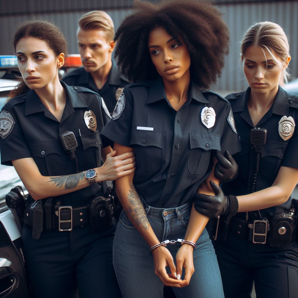 Black Policewoman Arrested By Darkfoxai On Deviantart Black Policewoman Arrested By Darkfoxai On Deviantart
