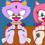 Blaze And Amy (Adult) Feet Tickle 