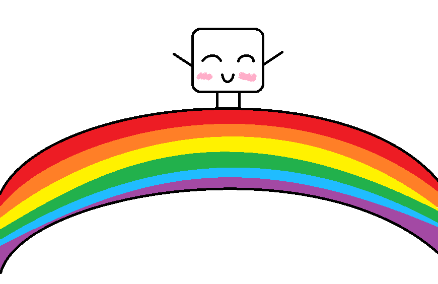 Marshmallow Dancing on a Rainbow