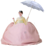 Paraskirting Hanbok Girl