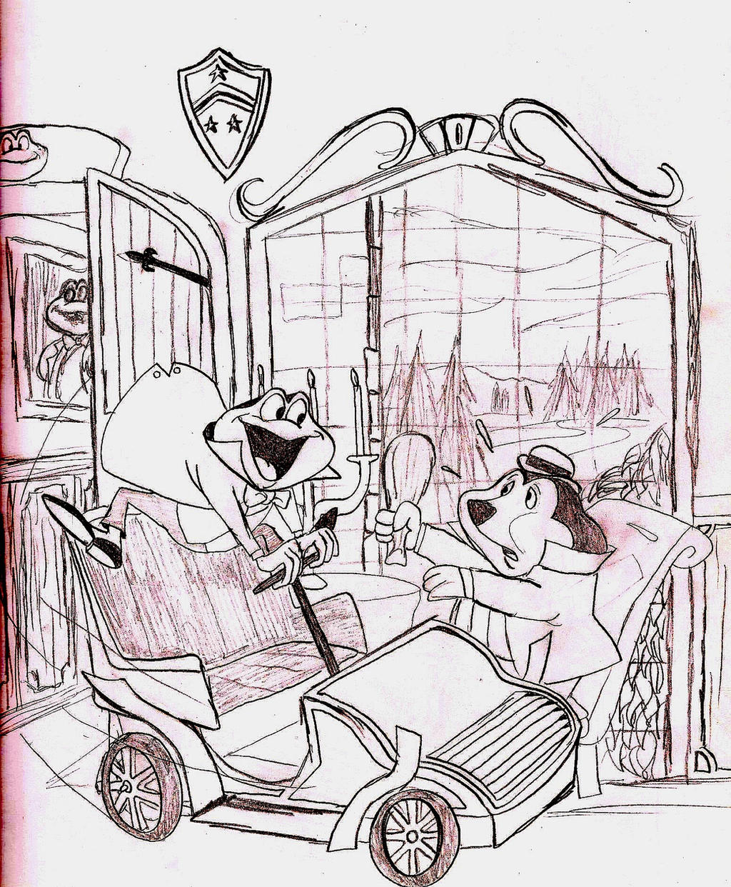 Mr. Toad's Wild Ride Toady and Mole by Decks5 on DeviantArt