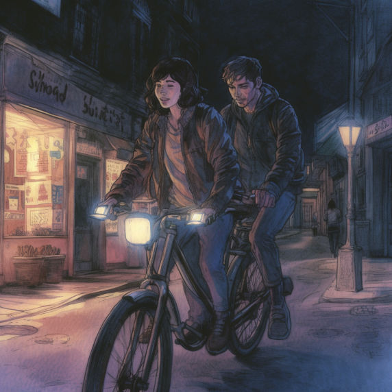 Midnight Hour Ride Midnight Bike Ride by H1m78 on DeviantArt