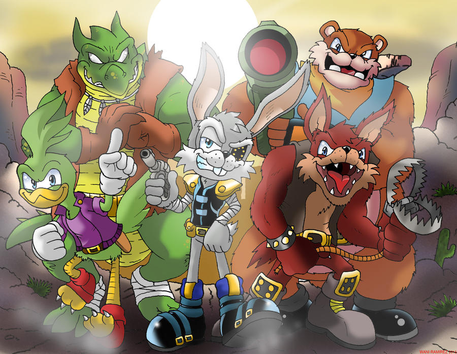 Sand Blast Freedom Fighters by WaniRamirez on DeviantArt