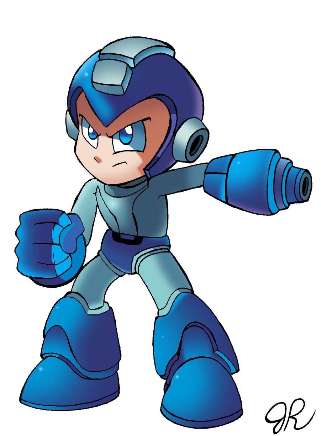 Mega Man by WaniRamirez on DeviantArt