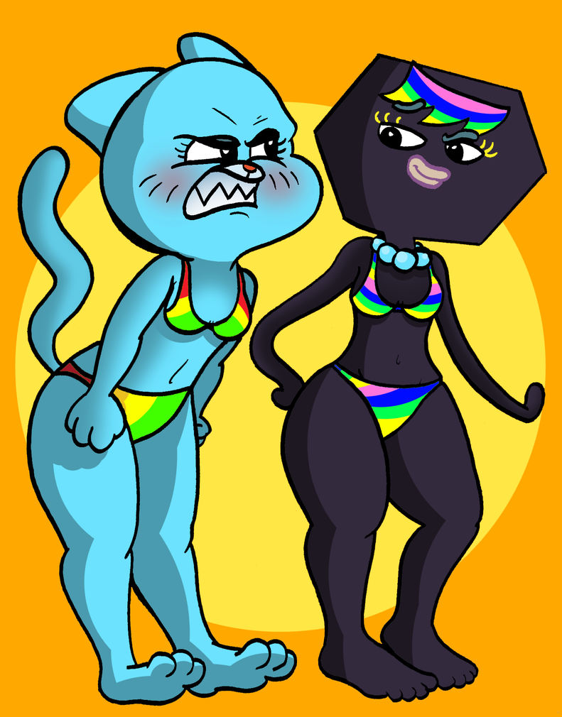 Beach Babes by WaniRamirez on DeviantArt 