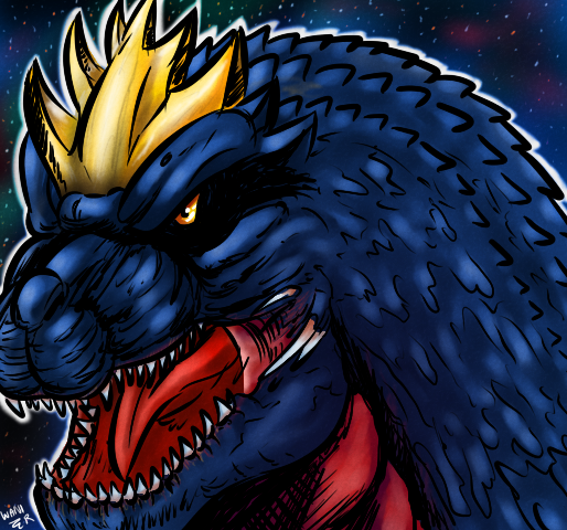 The frickin' SpaceGodzilla