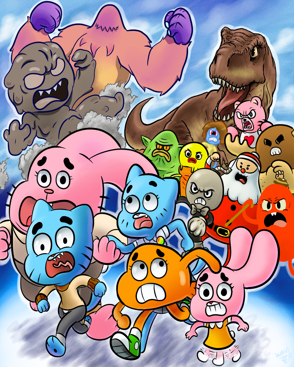 Gumball Watterson 2nd Official Artwork by Evilasio2 on DeviantArt