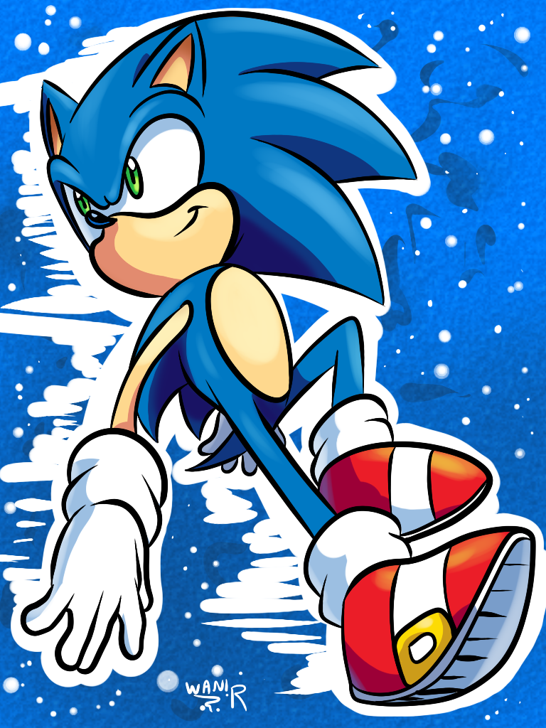 Sonic the Hedgehog - CLASSIC by WaniRamirez on DeviantArt