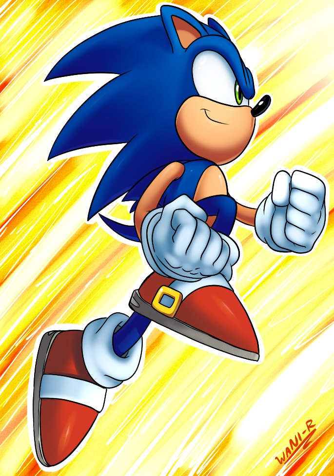 Sonic the Hedgehog - CLASSIC by WaniRamirez on DeviantArt