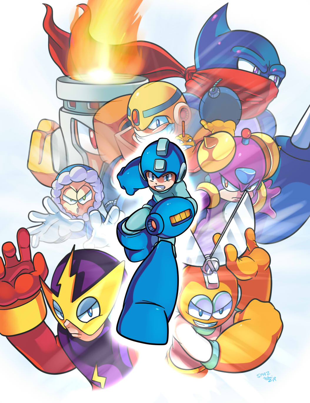 Mega Man by WaniRamirez on DeviantArt