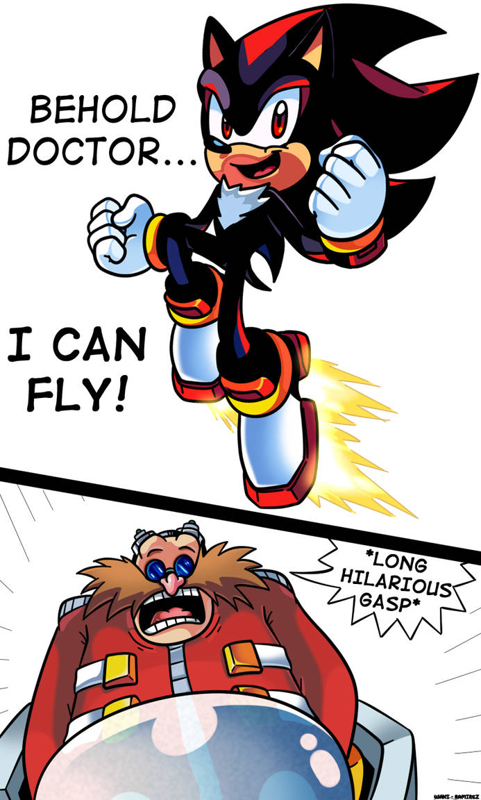 Shadow The Hedgehog Can Fly?! by WaniRamirez on DeviantArt