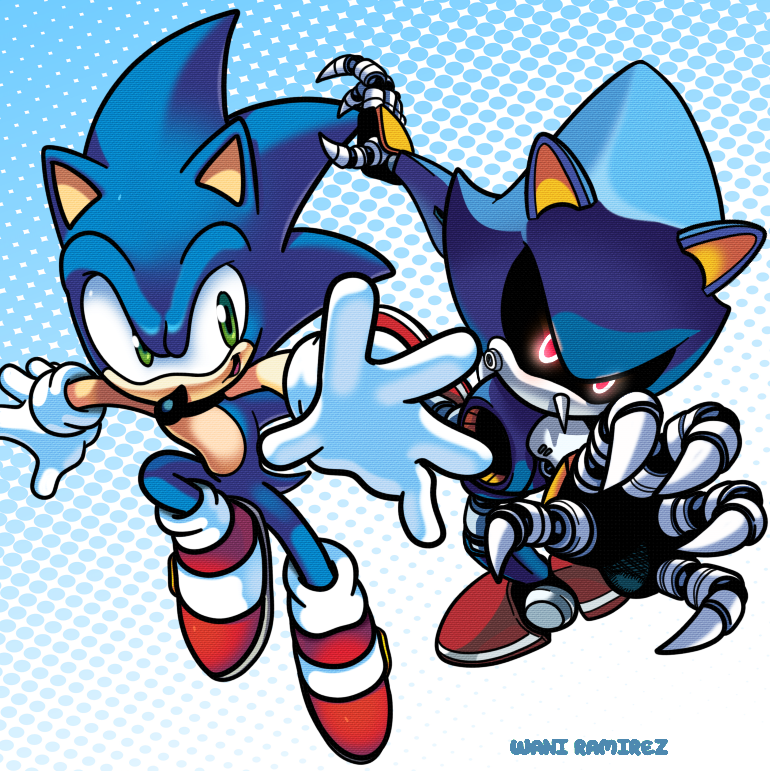 Sonic vs Metal Sonic