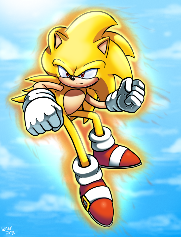 Sonic 3 air modern super sonic by shinsharkjira2022 on DeviantArt