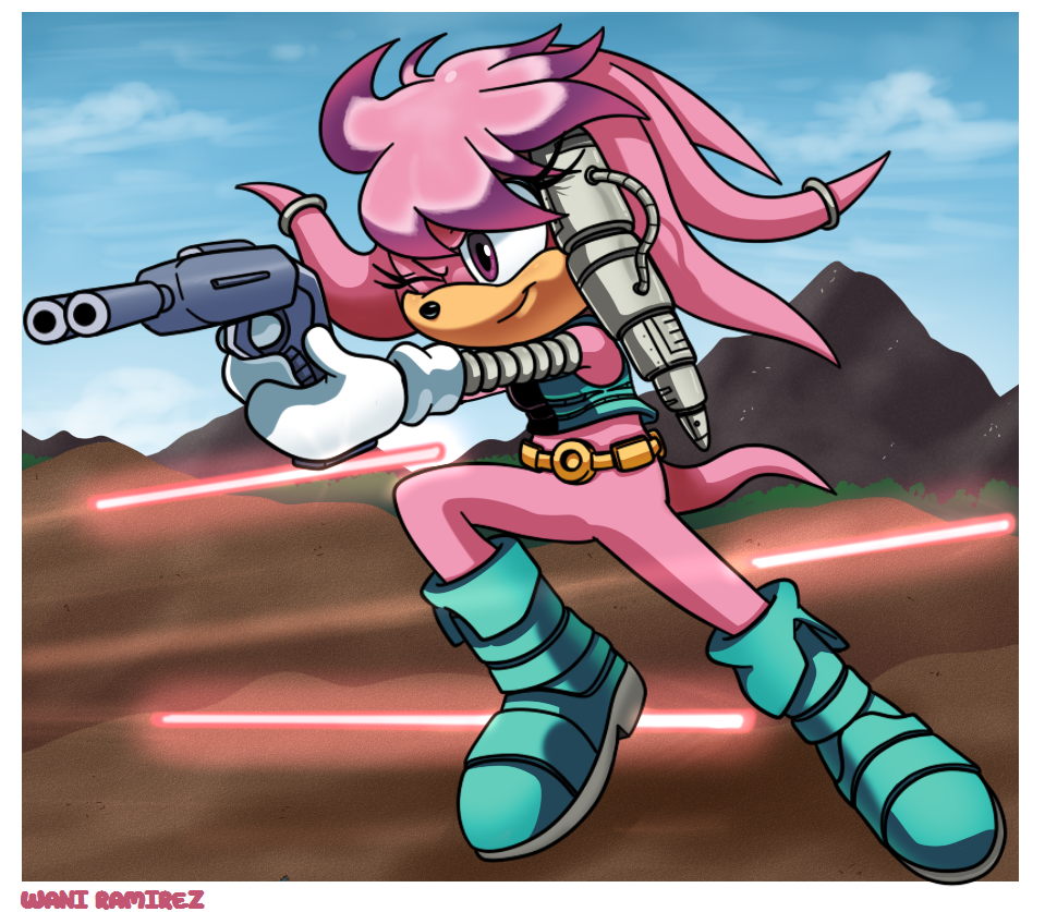 Sonic: Knux+Julie-Su against all odds by LuLuLunaBuna on DeviantArt