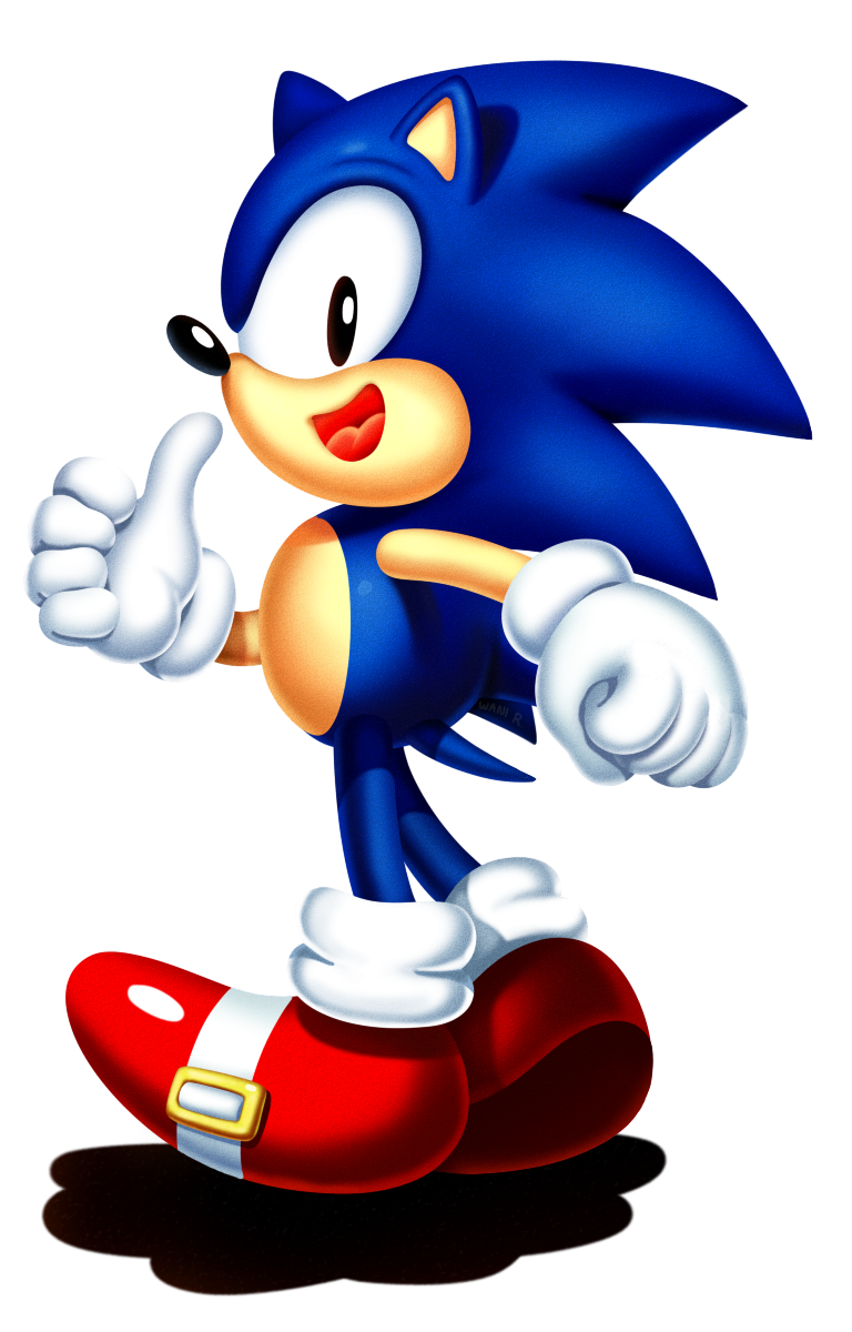 Classic Sonic by KamiDrop on DeviantArt