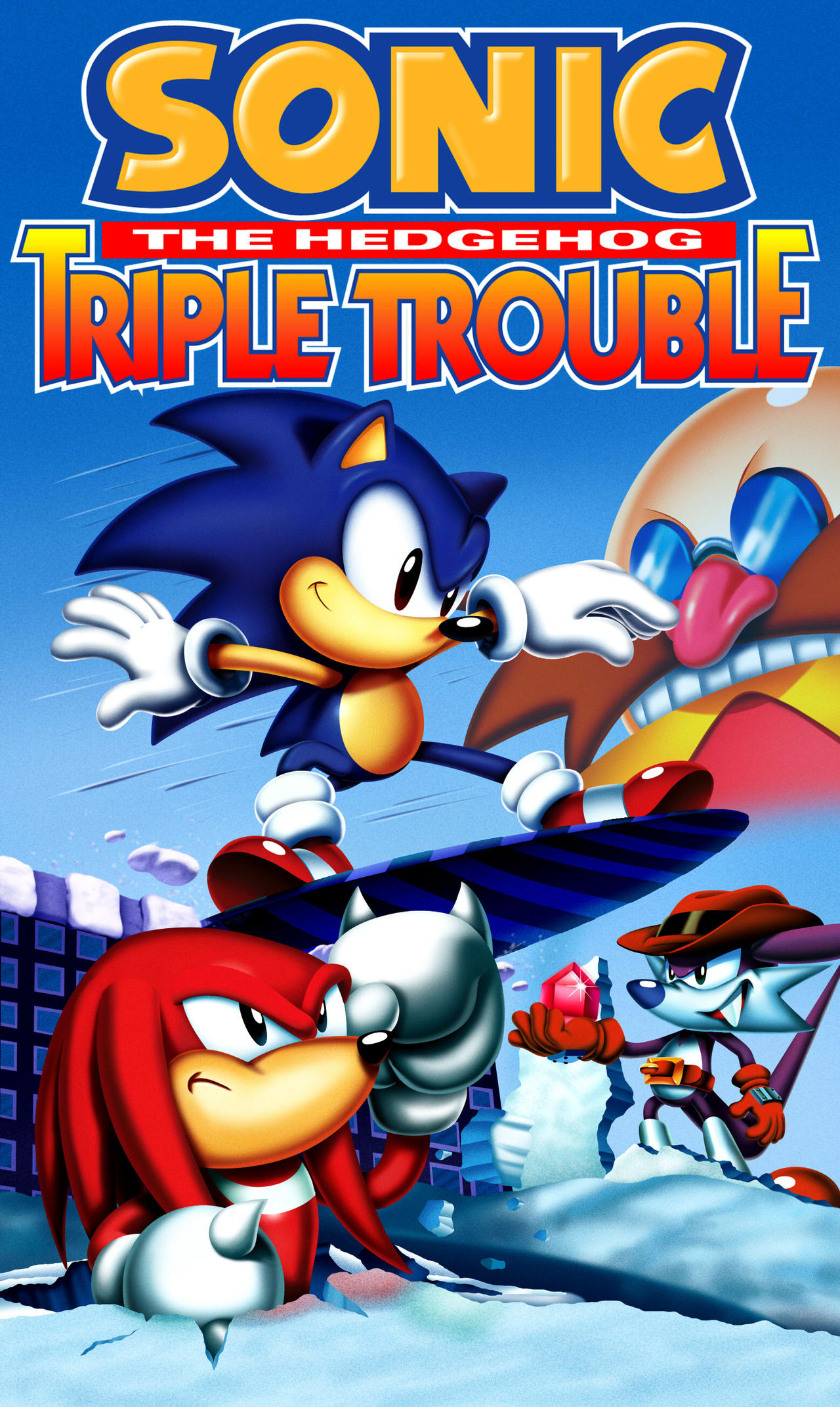 Sonic The Hedgehog - Triple Trouble ROM, GG Game