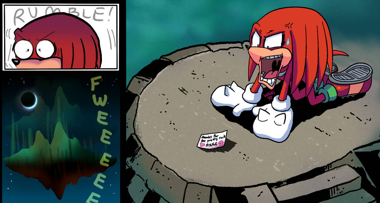Knuckles Month 2019: DAY 3 by WaniRamirez on DeviantArt