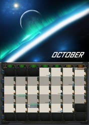 2020 calendar - October