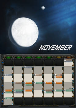2020 calendar - November