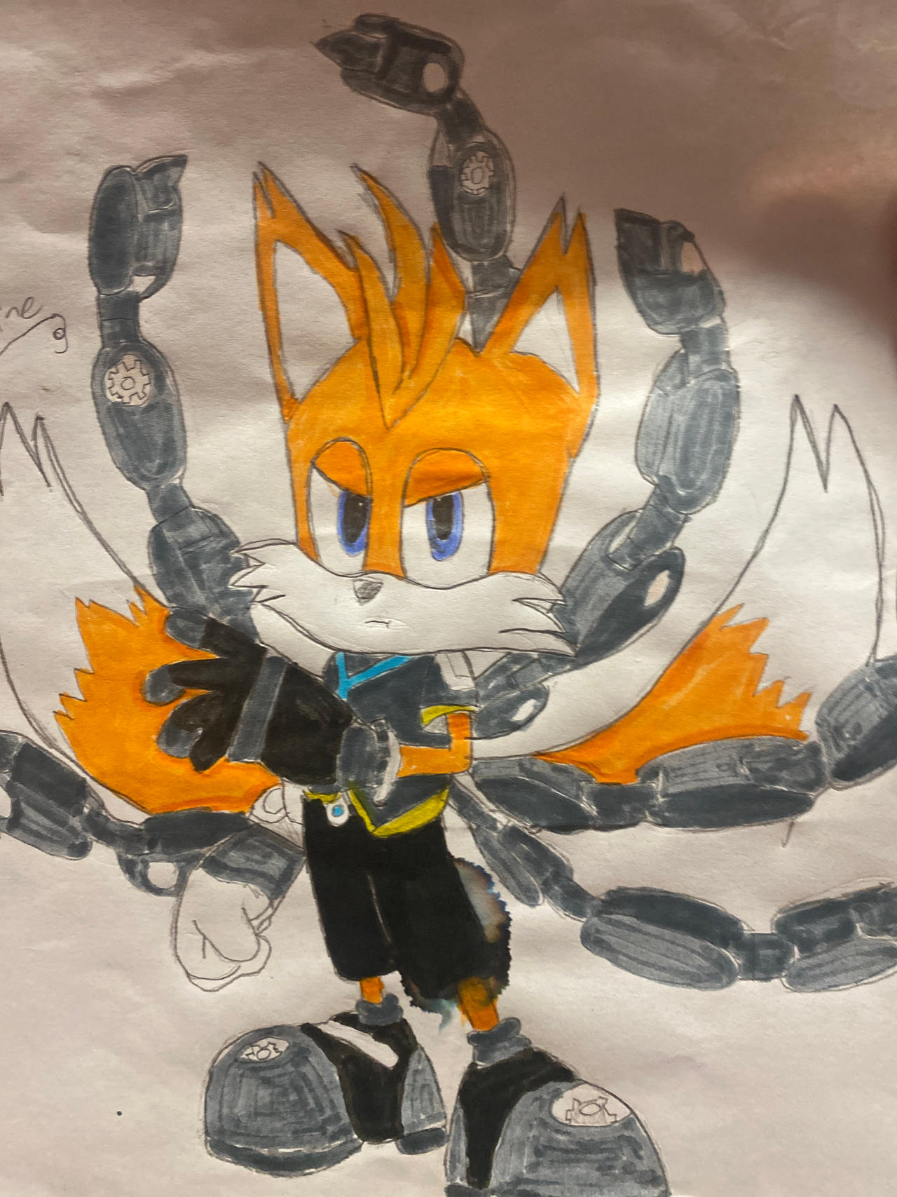 Sonic Prime 5 Nine Tails Action Figure 