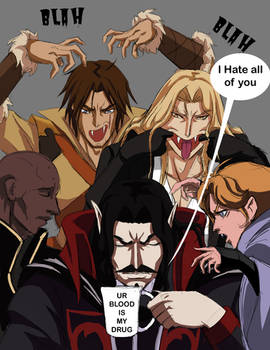 He hates almost all of them???