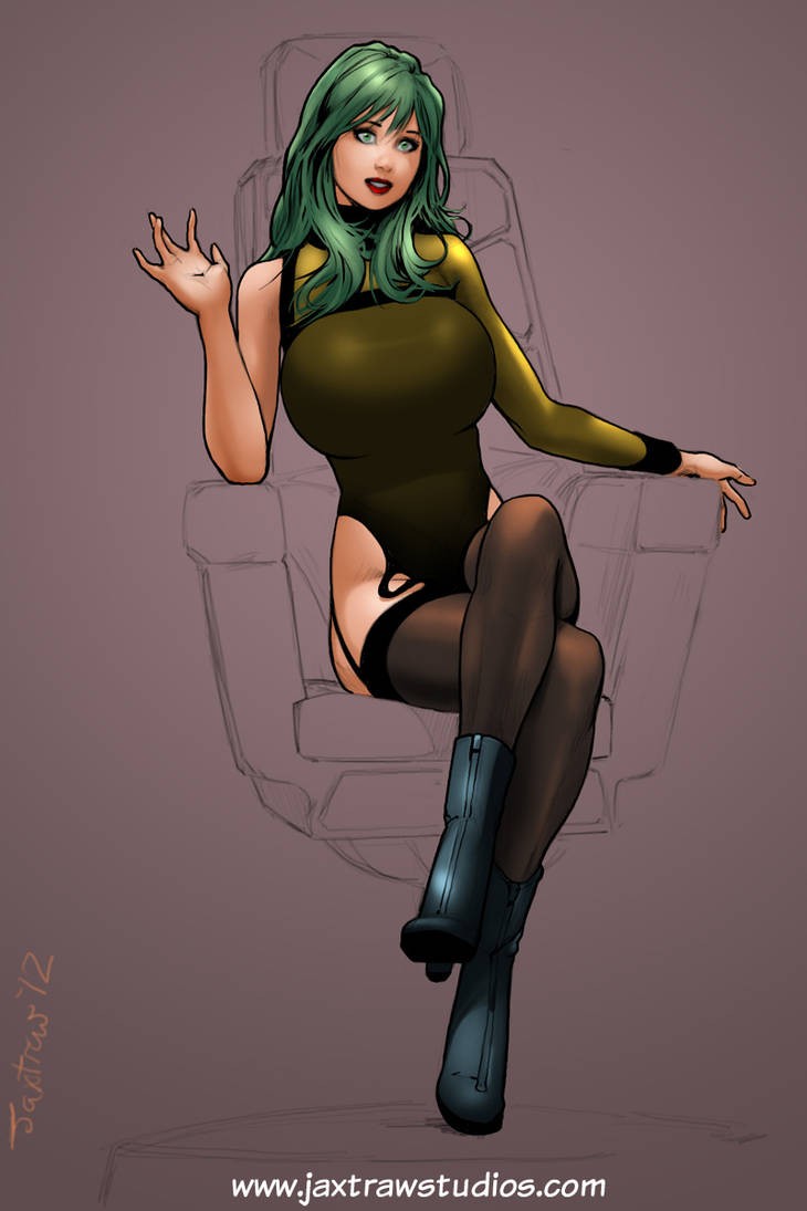 Lucy Lastique, In Command, WIP by jaxtraw2
