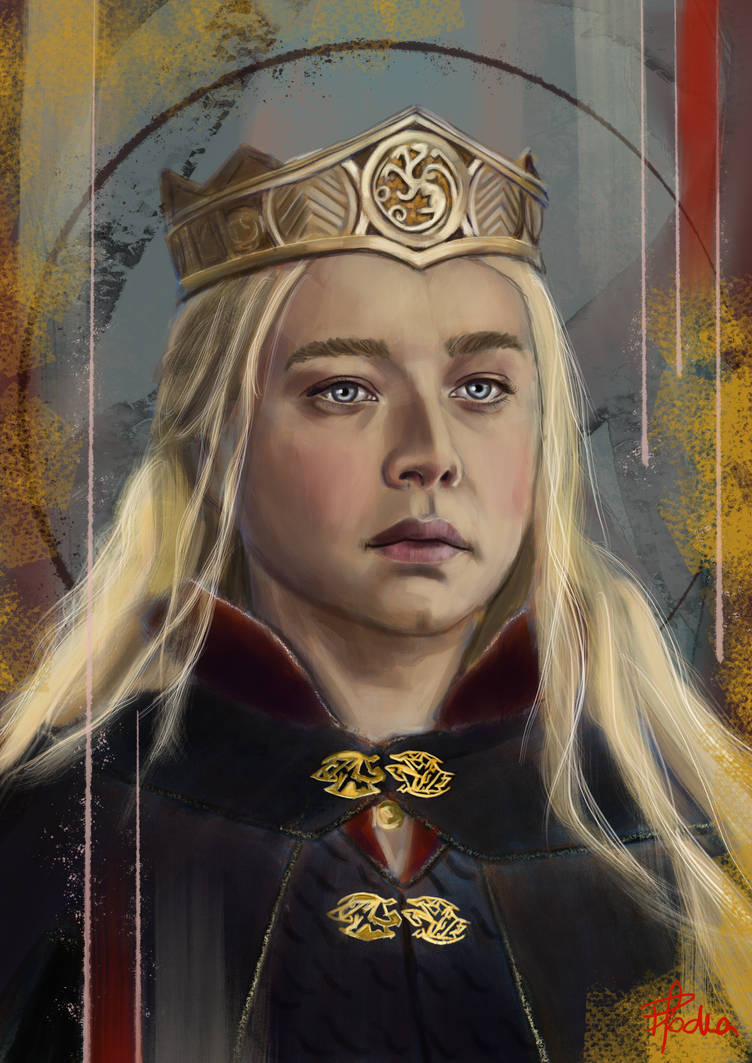 Queen Raneri Queen Rhaenyra by paulofodra on DeviantArt