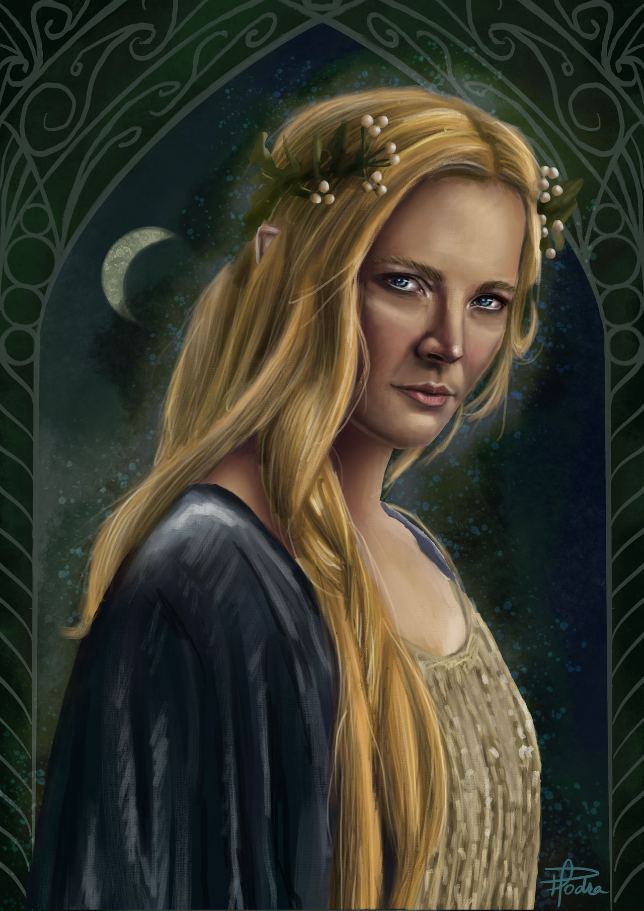 Galadriel G Rune Galadriel by paulofodra on DeviantArt