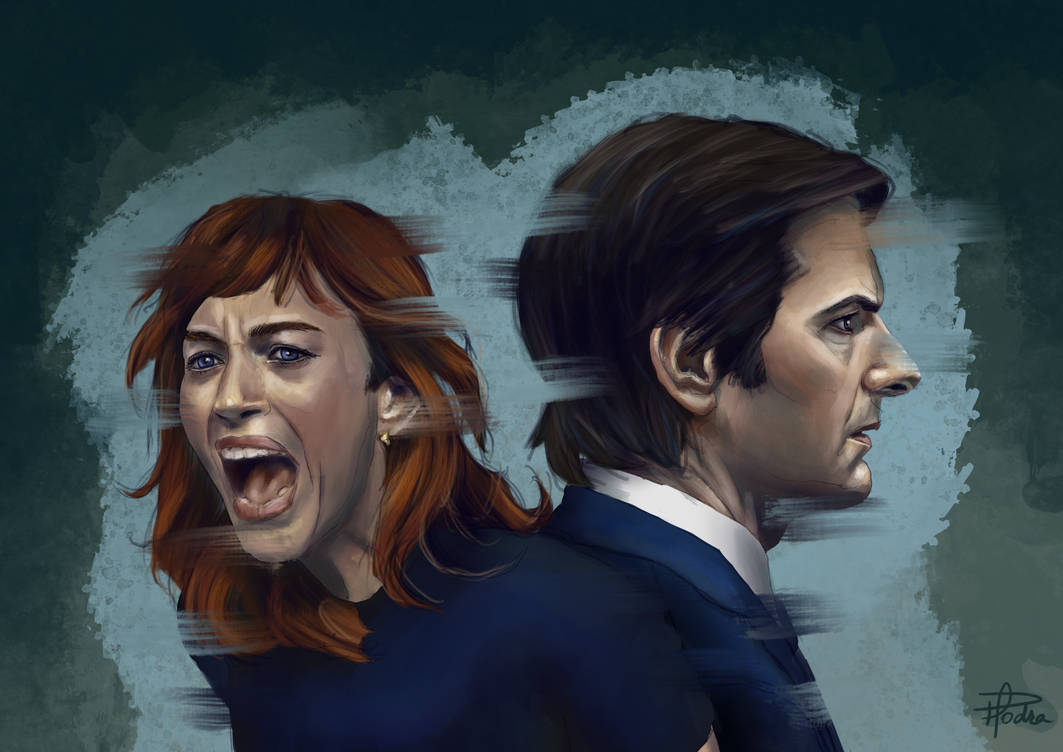 Helky R Mark S. and Helly R. | Severance fanart by paulofodra on DeviantArt