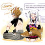 Grooming tail time (Gorou and Itona)