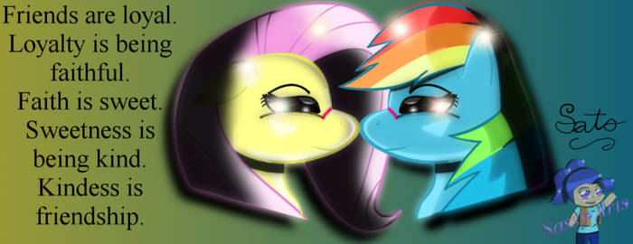 MLP: FiM: RainbowXFluttershy