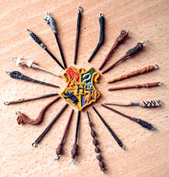 Harry Potter mini- Wands update by EerieStir