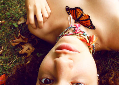 me and butterflies