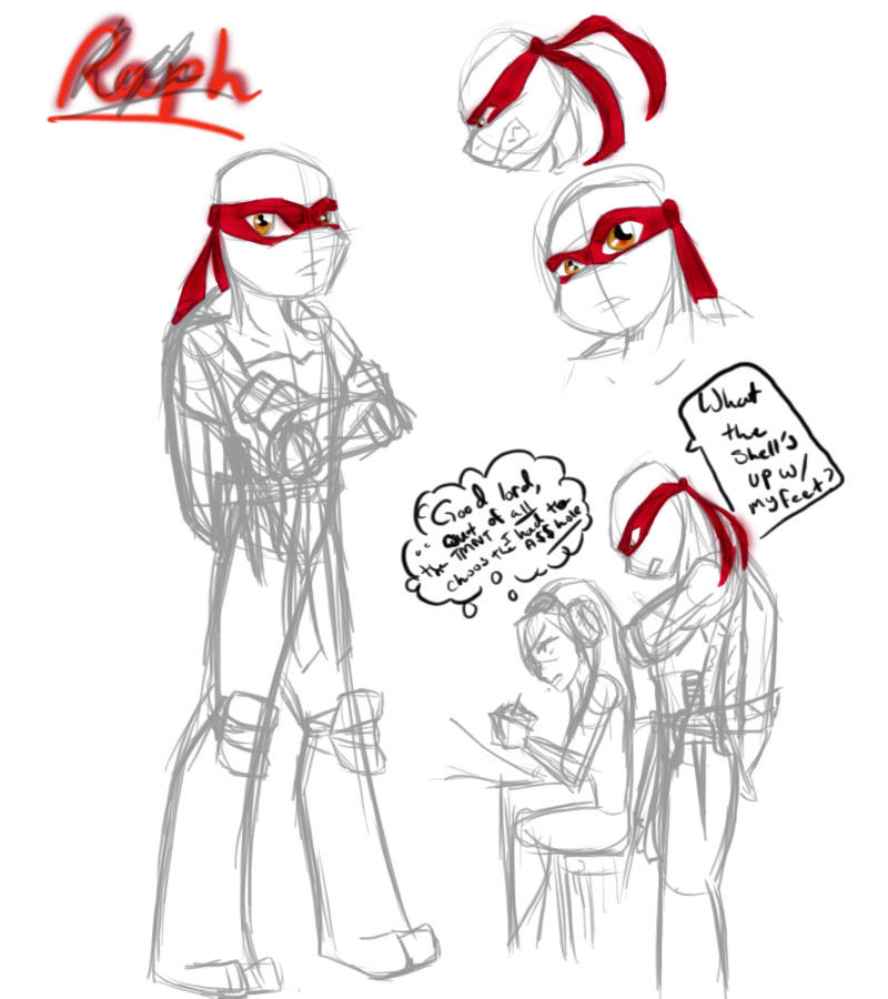 Tmnt 2012 Deviantart Raph TMNT Raph by DragonoftheMoon13 on DeviantArt
