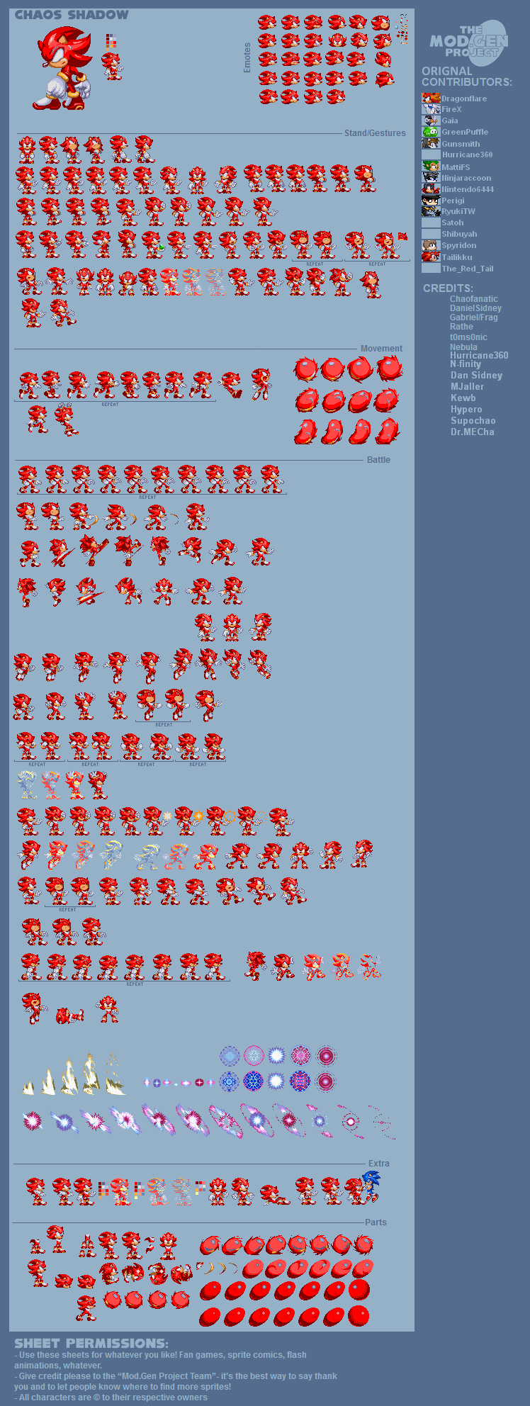 Mod Gen Dark/Chaos Shadow by RedDaDoucheHog on DeviantArt