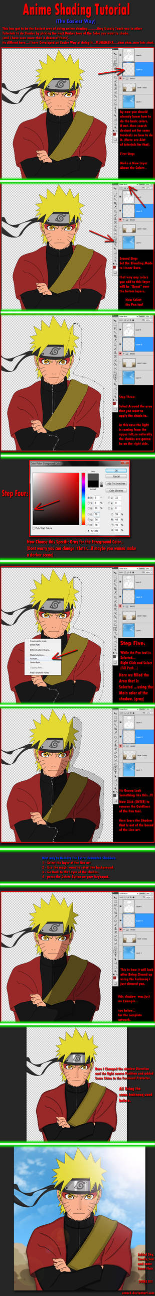 Anime Cell Shading Tutorial by Omar6 on DeviantArt