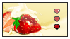 strawberries and cream STAMP